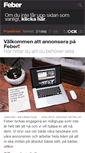Mobile Screenshot of annons.feber.se