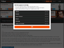 Tablet Screenshot of expressenbarn.feber.se