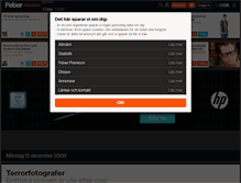 Tablet Screenshot of expressenfoto.feber.se