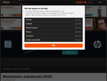 Tablet Screenshot of expressenmode.feber.se